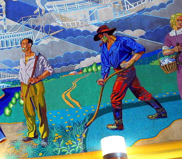 Winold Reiss mural at the Cincinnati Union Terminal (1931) 