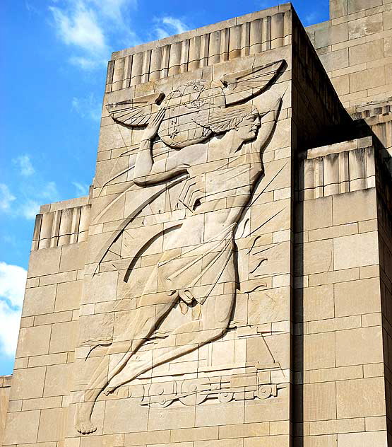 Cincinnati Union Terminal (1931) - principal architects Alfred T. Fellheimer and Steward Wagner, with architects Paul Philippe Cret and Roland Wank as design consultants