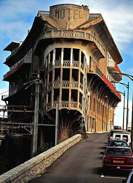 The former Belvdre du Rayon Vert hotel in Cerbre, France
