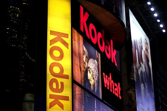 Kodak Billboard in Times Square 