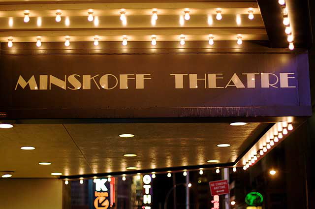 Manhattan's Theater District - Photo by Marin A. Hewitt