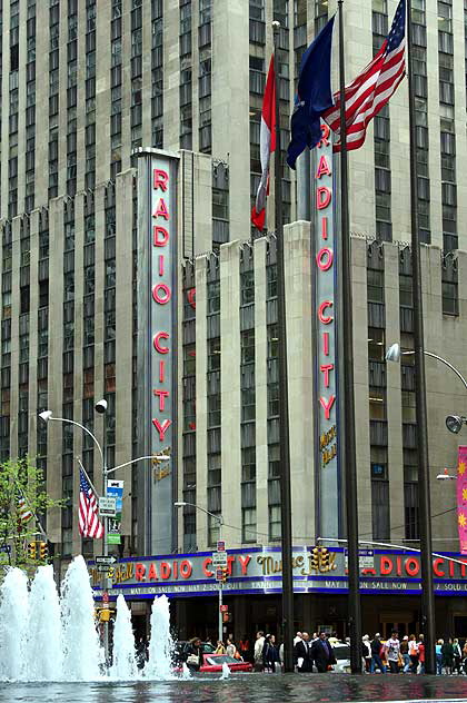 Radio City Music Hall, photograph by Martin A. Hewitt