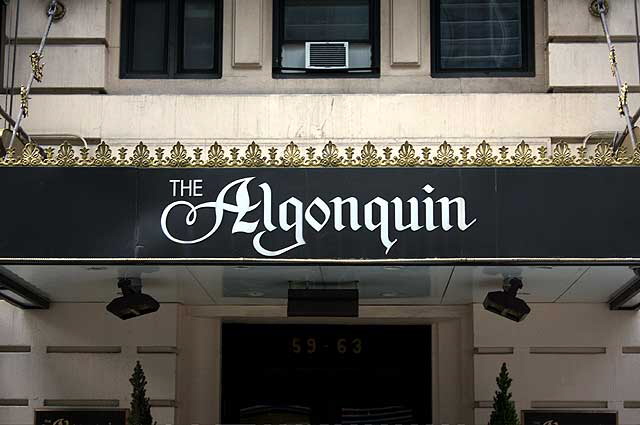 Algonquin Hotel, photograph by Martin A. Hewitt