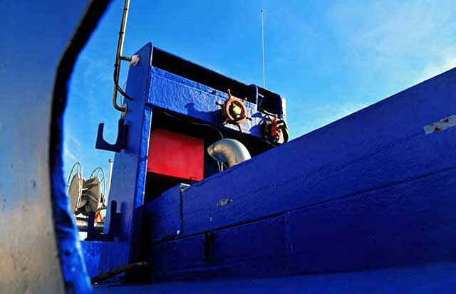 Helm of Small Fishing Boat - Port-Vendres (dpartement of Pyrnes-Orientales, Languedoc-Roussillon rgion)