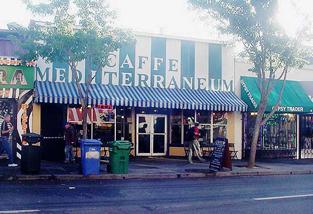 According to the locals, Jack Kerouac was a customer at this local cafe.