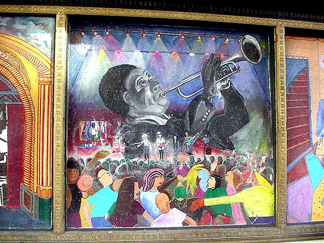 San Francisco's jazz history - mural