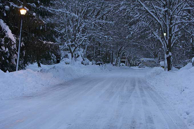 Blizzard, East Brunswick, New Jersey, Wednesday, February 10, 2010 