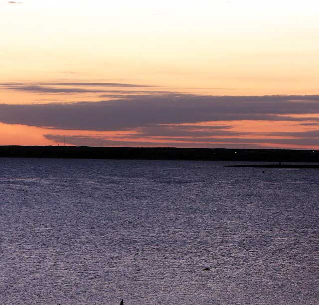 Sunrise, Provincetown, Massachusetts, Monday, October 11, 2010 - photograph copyright  Martin A. Hewitt - used by permission, all rights reserved