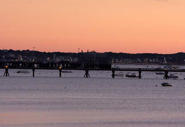 Sunrise, Provincetown, Massachusetts, Monday, October 11, 2010 - photograph copyright  Martin A. Hewitt - used by permission, all rights reserved