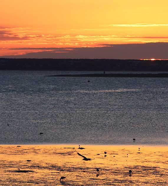 Sunrise, Provincetown, Massachusetts, Monday, October 11, 2010 - photograph copyright  Martin A. Hewitt - used by permission, all rights reserved