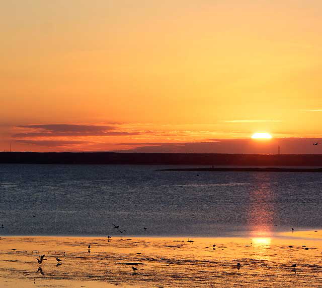 Sunrise, Provincetown, Massachusetts, Monday, October 11, 2010 - photograph copyright  Martin A. Hewitt - used by permission, all rights reserved