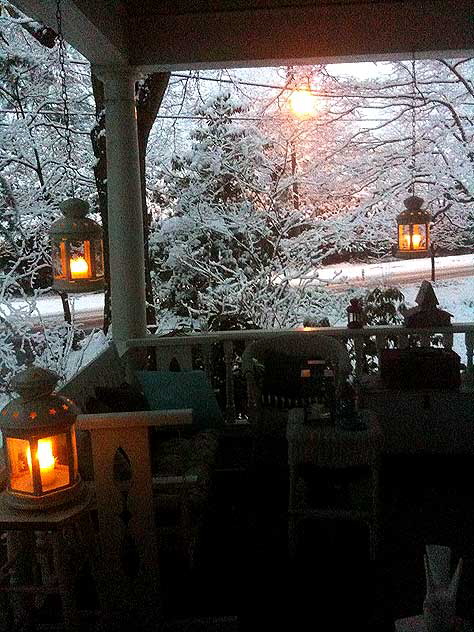 Snow, Decatur, Georgia, Friday, February 12, 2010 