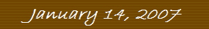 January 14, 2007