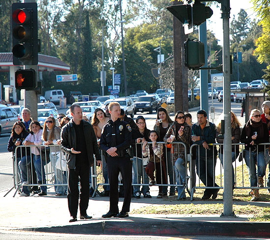 2007 Golden Globes - fans...