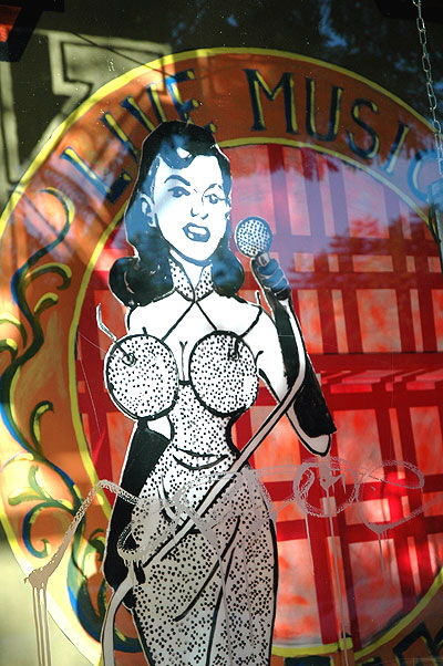 The "boob lady" at King-King - Hollywood Boulevard