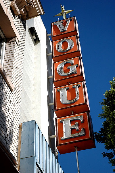 The Vogue Theater - Hollywood Boulevard 