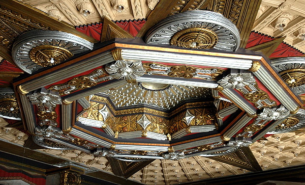 The Pantages Theater - 6233 Hollywood Boulevard - Marcus Priteca - restored exterior lobby  