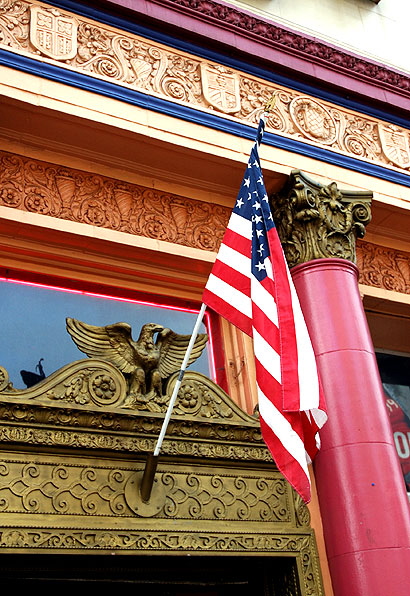 Flag at the Ripley's Believe it or Not museum, Hollywood and Highland 