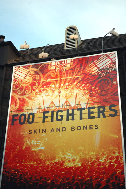 Foo Fighters wall poster - Sunset Strip