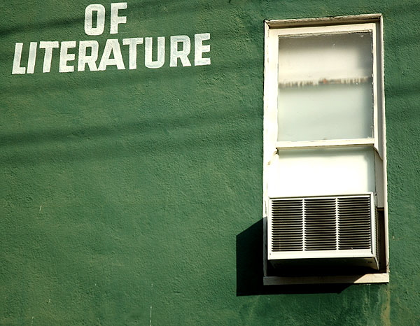 Mystery Pier Books, Sunset Boulevard, west wall -