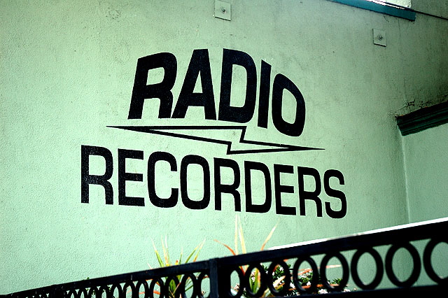 Radio Recorders, on the corner of Santa Monica Boulevard and Orange Avenue, Hollywood