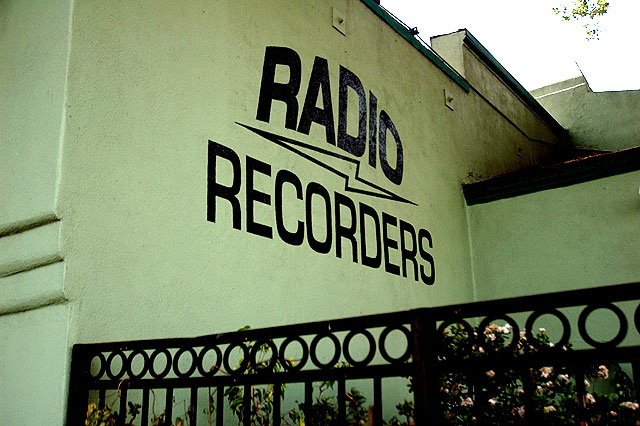 Radio Recorders, on the corner of Santa Monica Boulevard and Orange Avenue, Hollywood