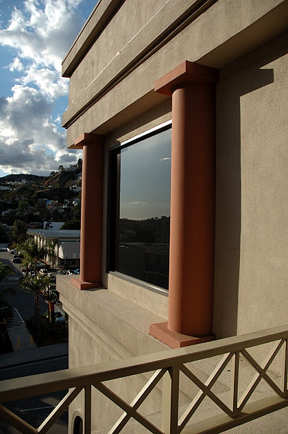 View west from Sunset Plaza - Sunset Boulevard