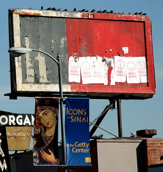 Ratty Billboard, Sunset and Vine 