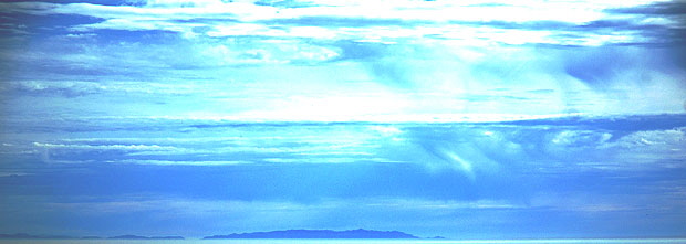 Catalina as seen from Mulholland Drive, Tuesday, March 6