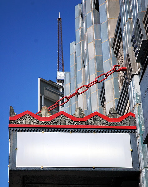 Architectural detail - Wilcox and Hollywood Boulevard 