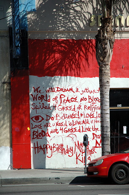 Storefront in the vicinity of Wilcox and Hollywood Boulevard 