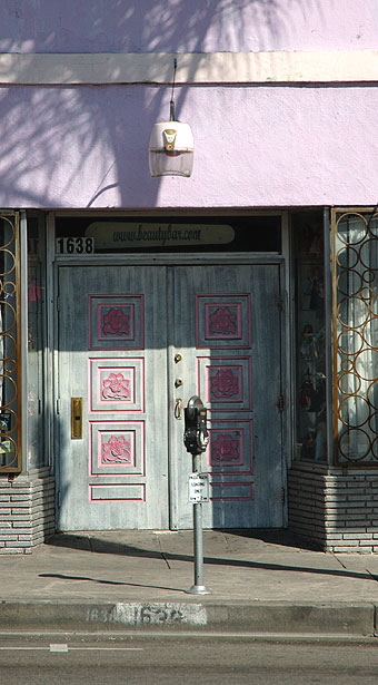 Storefront in the vicinity of Wilcox and Hollywood Boulevard 