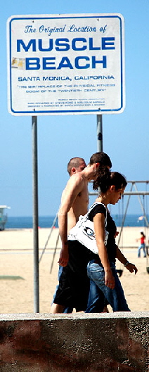 Muscle Beach , Santa Monica