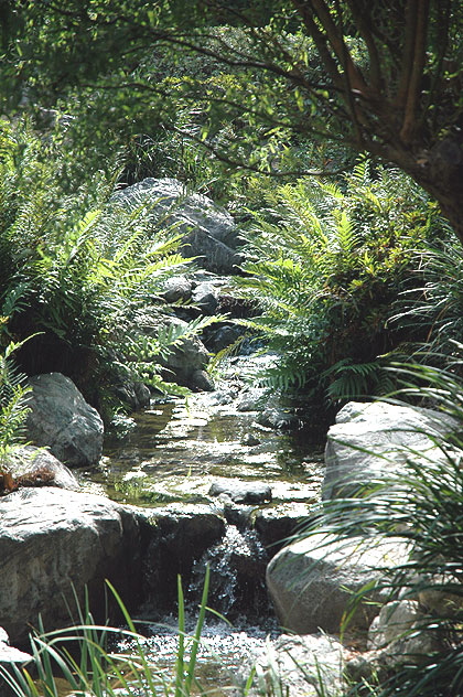 Seriyu-en (Garden of the Clear Stream) - Takeo Uesugi, 1979 (also known as the James Irvine Garden) - 244 South San Pedro Street