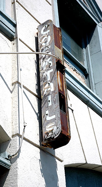 Sign for 'The Spotlight Room' - Cahuenga and Selma, Hollywood 