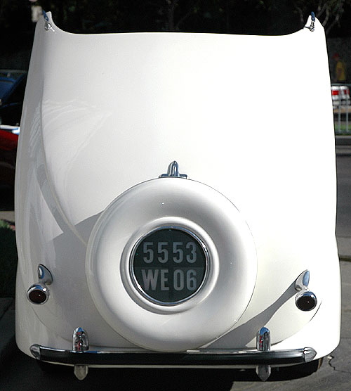 1938 Peugeot 402 Eclipse DeCapotable with a retractable hardtop 