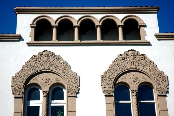 Romanesque Villa (1928), 1301-1309 North Harper Avenue, West Hollywood 