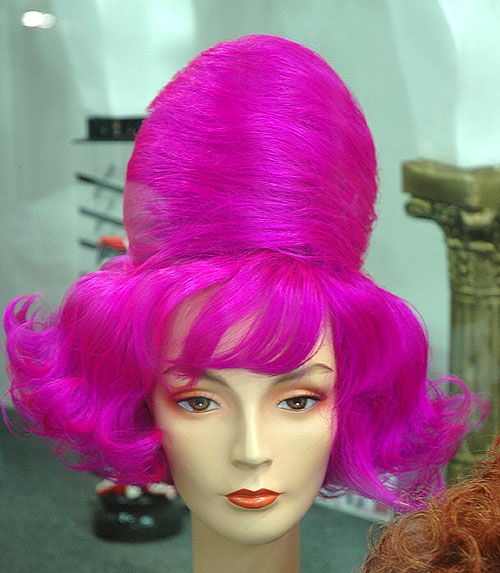 Wig at Hollywood Boulevard costume shop