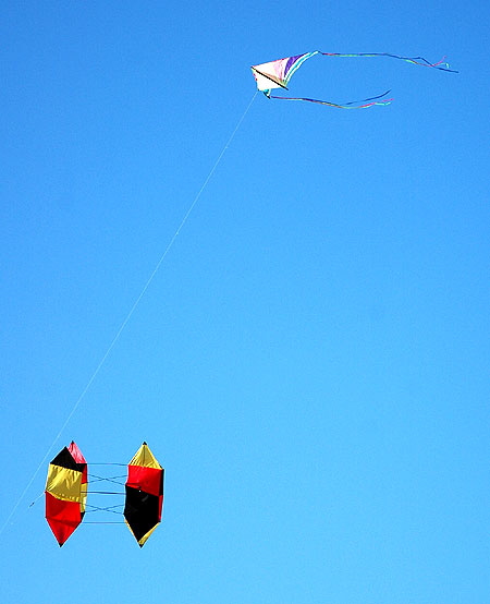 Kites at the Santa Monica Pier