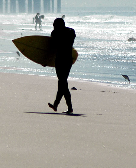 Surfer, North Manhattan Beach