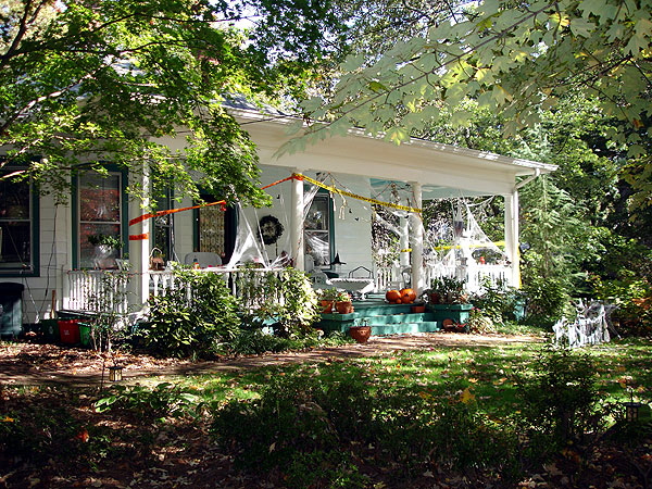 Georgia Porch - Halloween in the South