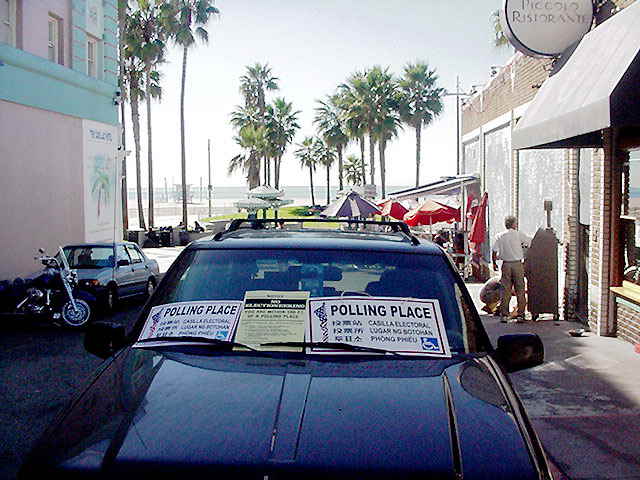 Polling Place, Venice Beach