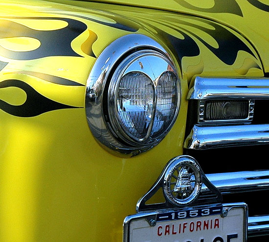 1953 Chevrolet 3100 pickup, heavily customized 