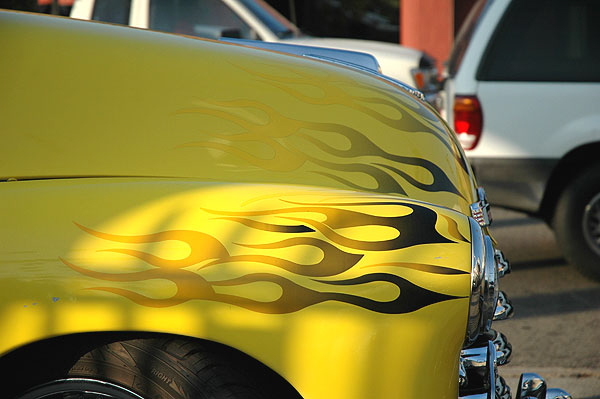 1953 Chevrolet 3100 pickup, heavily customized 