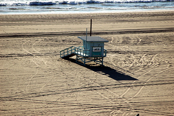 Santa Monica, California, late afternoon -