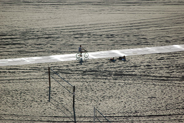 Santa Monica, California, late afternoon -