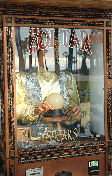 Zoltar on Venice Beach