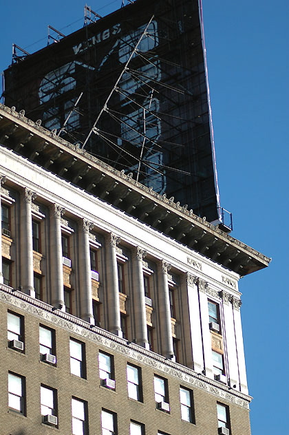 The Taft Building, Hollywood and Vine - late winter afternoon