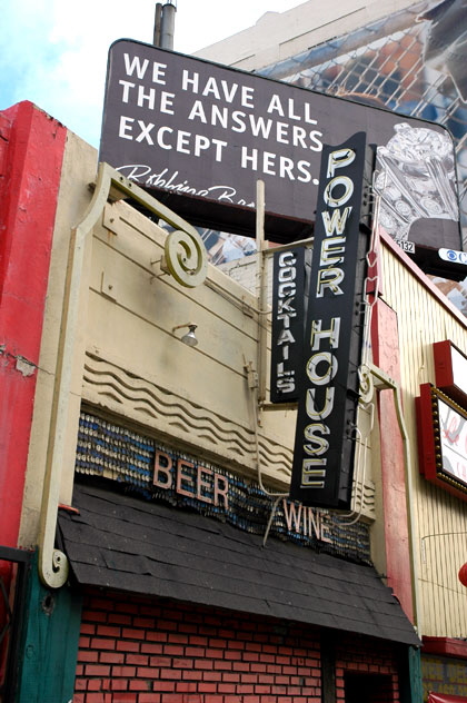 Seedy bar - Highland Avenue, a few steps north of Hollywood Boulevard