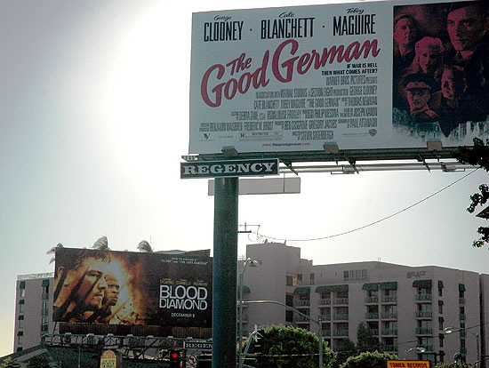 Movie billboards, Sunset Strip